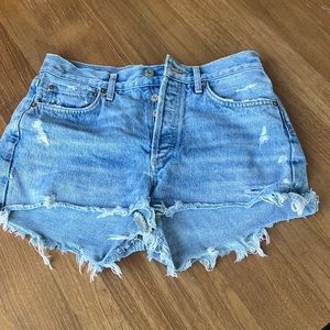 PERFECT DENIM SHORTS AGOLDE